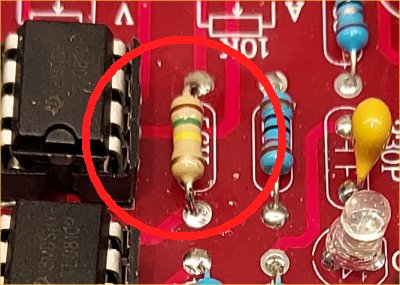 R18 resistor location