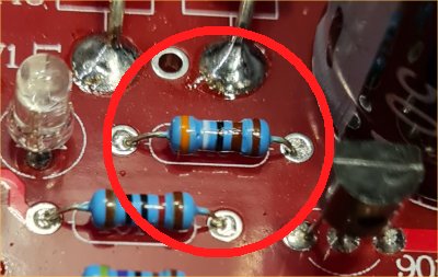 R22 resistor location