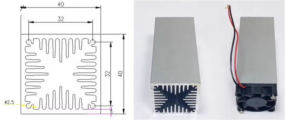 AliExpress tube heatsink